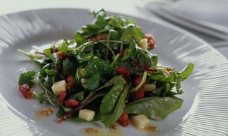 Warm Salad of Gubbeen Cheese and Bacon Warm Salad of Gubbeen Cheese and Bacon